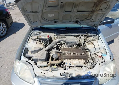 1999 Honda Civic Value Package z USA, uszkodzony, nr VIN 2HGEJ6618XH538118